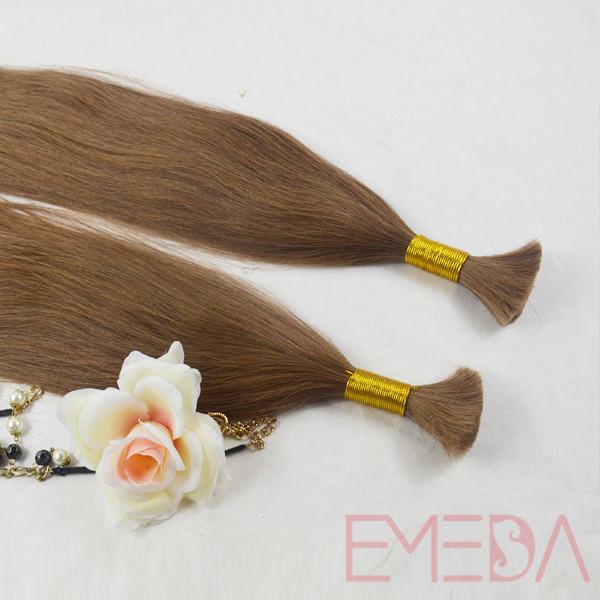 High grade Double Drown hair Bulk YL158 